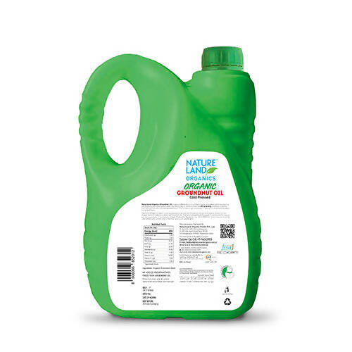 Nature Land Organics Groundnut Oil Nature Land Organics