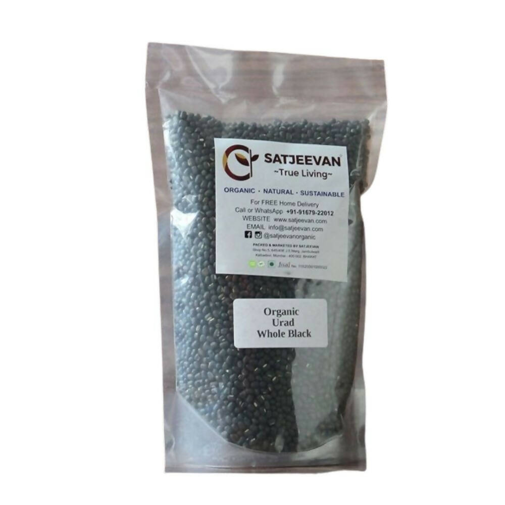 Satjeevan Organic Urad Whole Black Satjeevan