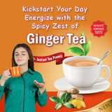 Naivedyam Ginger Instant Tea Premix Powder Sachets Naivedyam