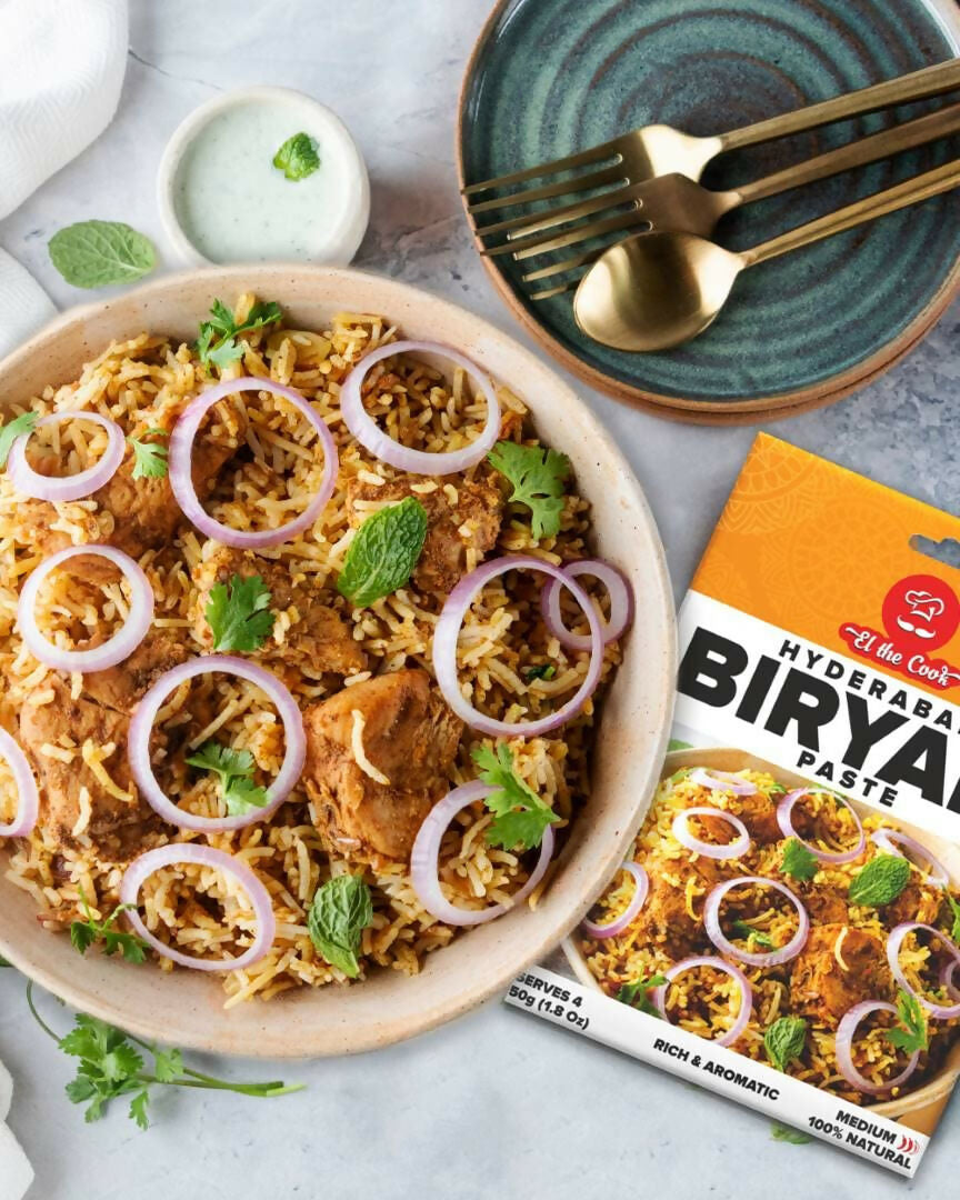 EL The Cook Nizami Biryani Marinade - Medium Spicy Masala Paste EL The Cook