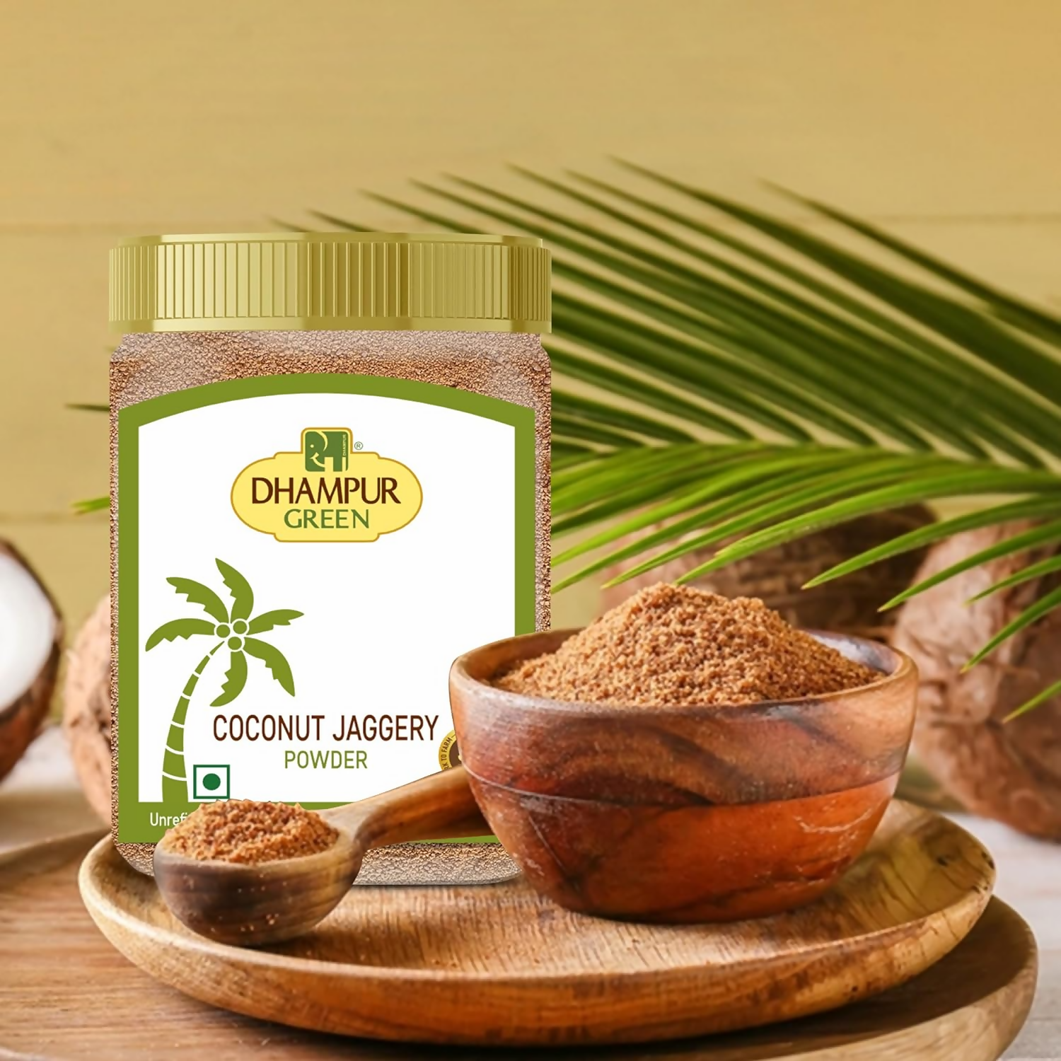 Dhampur Green Coconut Jaggery Powder Dhampur Green