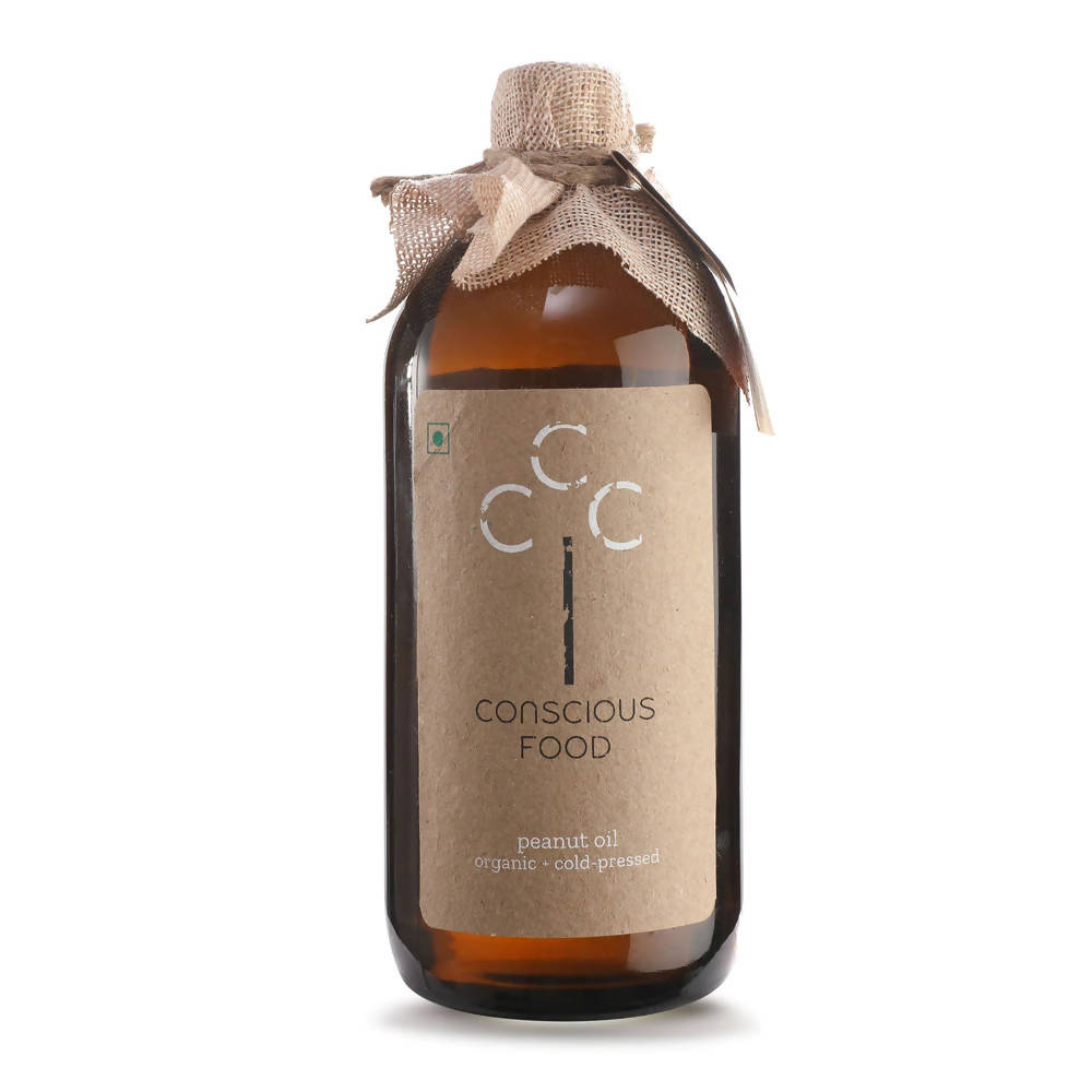 Conscious Food Organic Peanut/Groundnut Oil Conscious Food