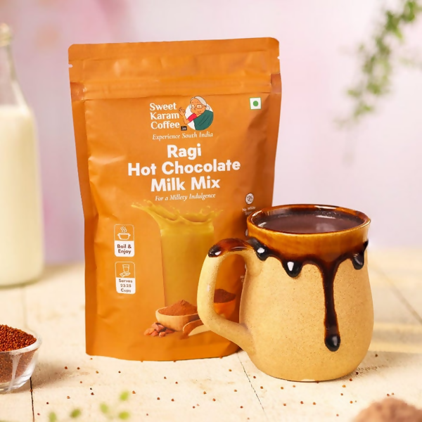 Sweet Karam Coffee Ragi Hot Chocolate Milk Mix Sweet Karam Coffee
