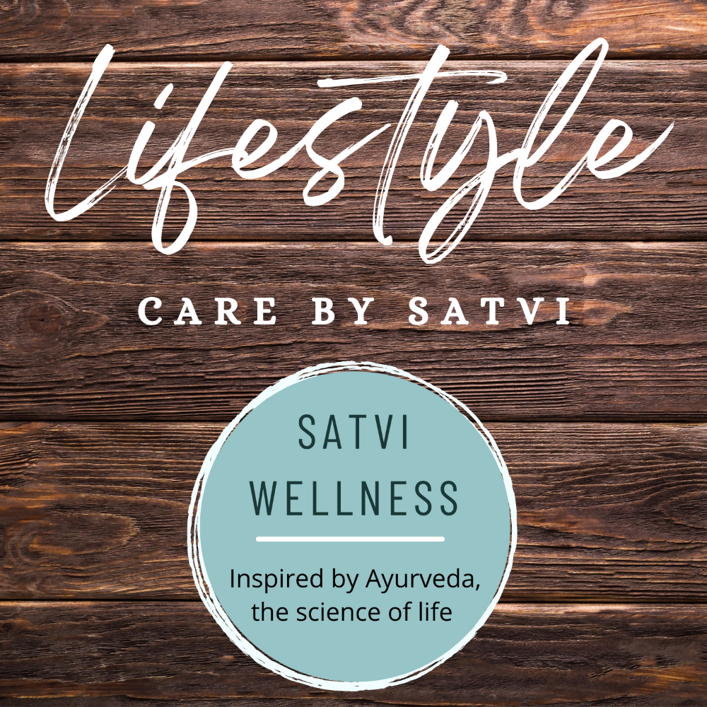 Satvi Wellness Fennel Ginger Ajwain Tea | Fennel Tea | Ginger Tea | Ajwain Tea | Herbal Tea Satvi Wellness