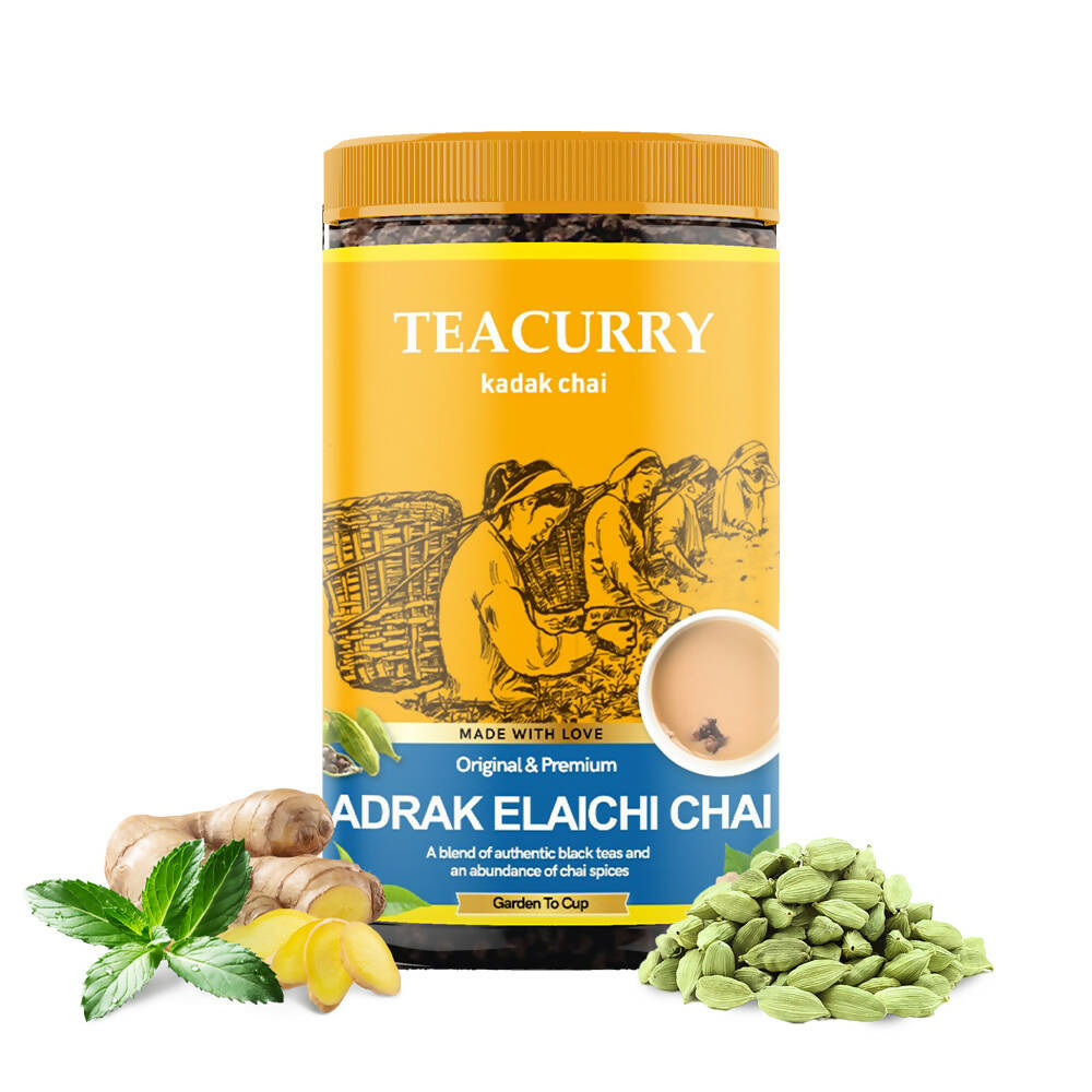 Teacurry Adrak Elaichi Chai Powder - Safuron