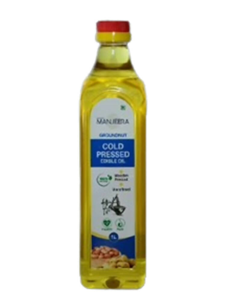 Manjeera Groundnut Cold (Wood) Pressed Edible Oil - Safuron