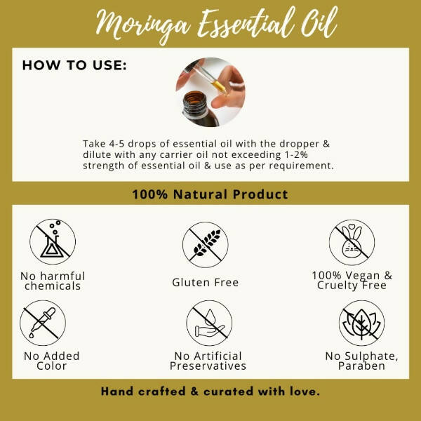 Organicos Moringa Essential Oil Organicos