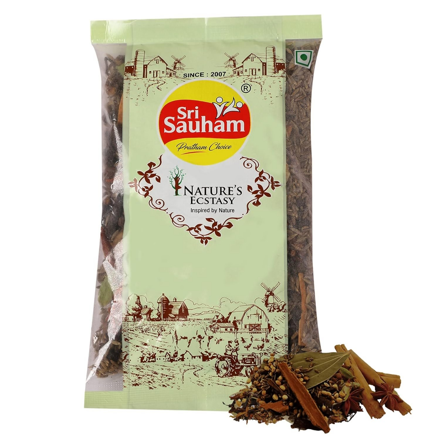 Sri Sauham Premium Sabut Garam Masala Sri Sauham