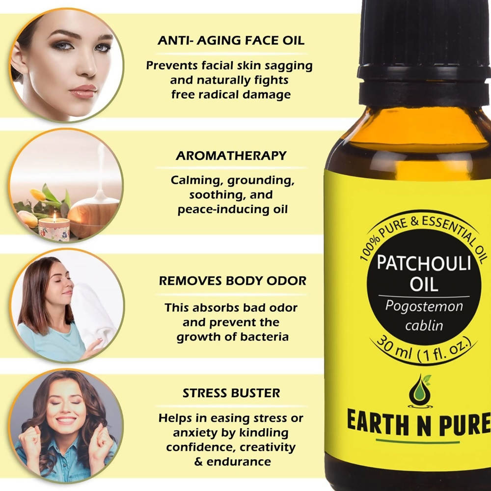 Earth N Pure Patchouli Essential Oil Earth N Pure