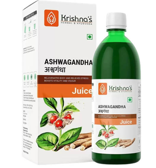 Krishna's Herbal & Ayurveda Ashwagandha Juice - Safuron