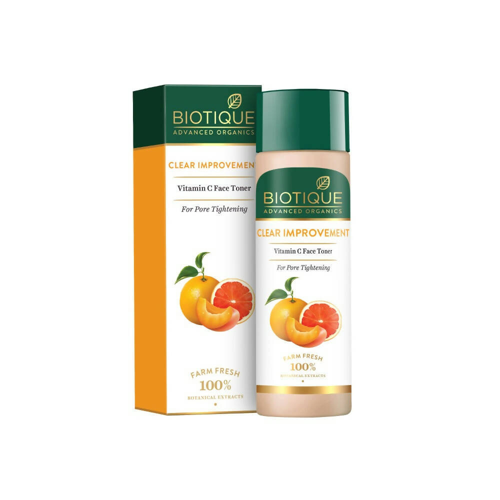 Biotique Advanced Organics Clear Improvement Vitamin C Face Toner - Safuron