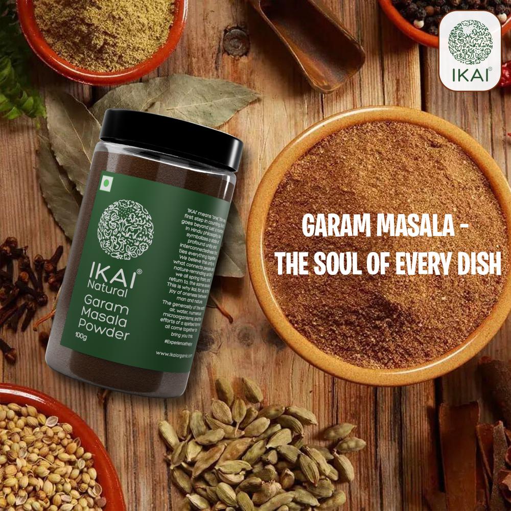 IKAI Natural Garam Masala Powder IKAI
