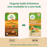 Organic India Tulsi Ginger Tea Tin Organic India