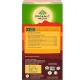Organic India Tulsi Ginger 25 Tea Bags Organic India