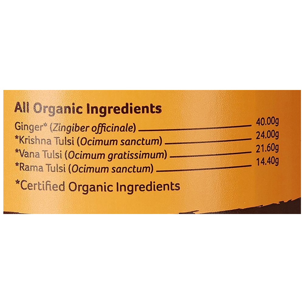 Organic India Tulsi Ginger Tea Tin Organic India