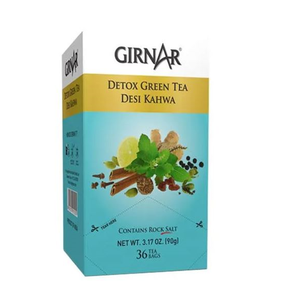Girnar Detox Green Tea - Desi Kahwa Girnar