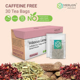 Merlion Naturals Hibiscus Lemongrass Tea Bags Merlion Naturals