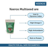 Keeros Roasted Multi Seeds Mix Snacks Keeros