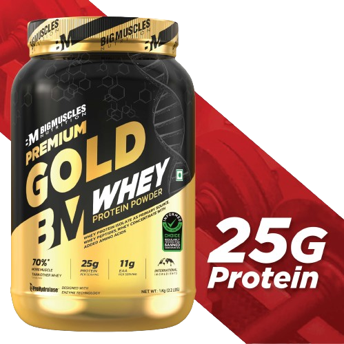 Big Muscles Nutrition Premium Gold Whey Protein Big Muscles Nutrition