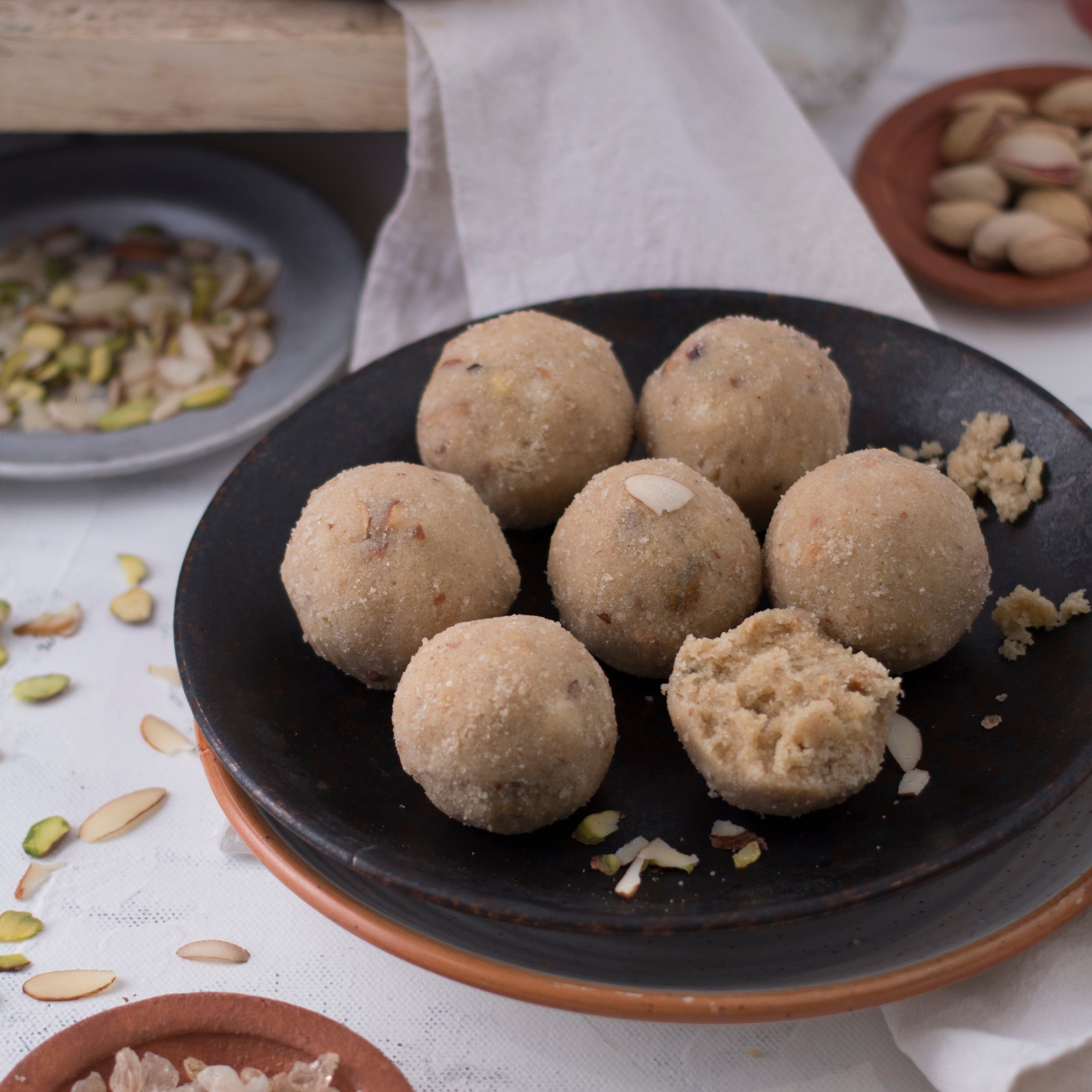 Almond House Gound Laddu Almond House