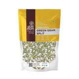 Pure & Sure Organic Green Gram Split - Safuron