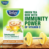 Tetley Green Tea Ginger, Mint and Lemon Tea Bags Tetley