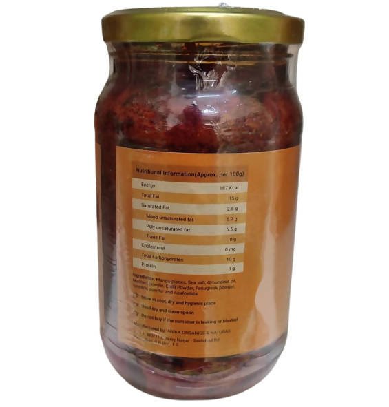 Anika Mango Thokku Pickle Anika Organics & Naturals