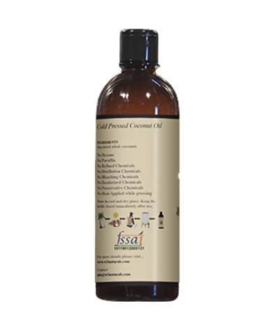 W3 Naturals Cold Pressed Coconut Oil -500ml W3 Naturals