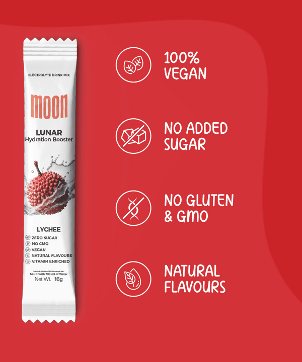 Moon Lunar Hydration Booster - Lychee Flavour Moon
