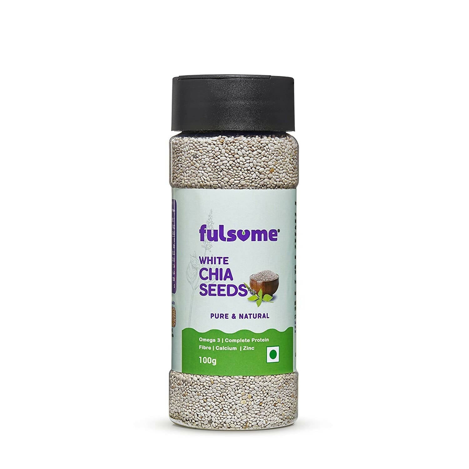 Fulsome Premium White Chia Seeds - Safuron