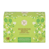 Mittal Teas Hibiscus Mint Green Tea - Eco Friendly Bags - Safuron