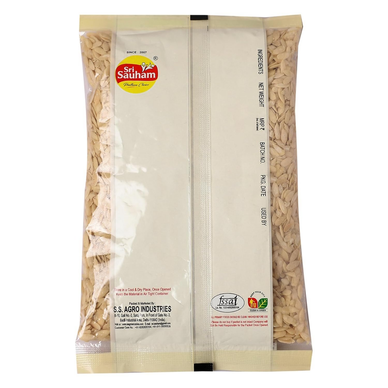 Sri Sauham Premium Magaj Kharbuja(Muskmelon Seeds) Sri Sauham