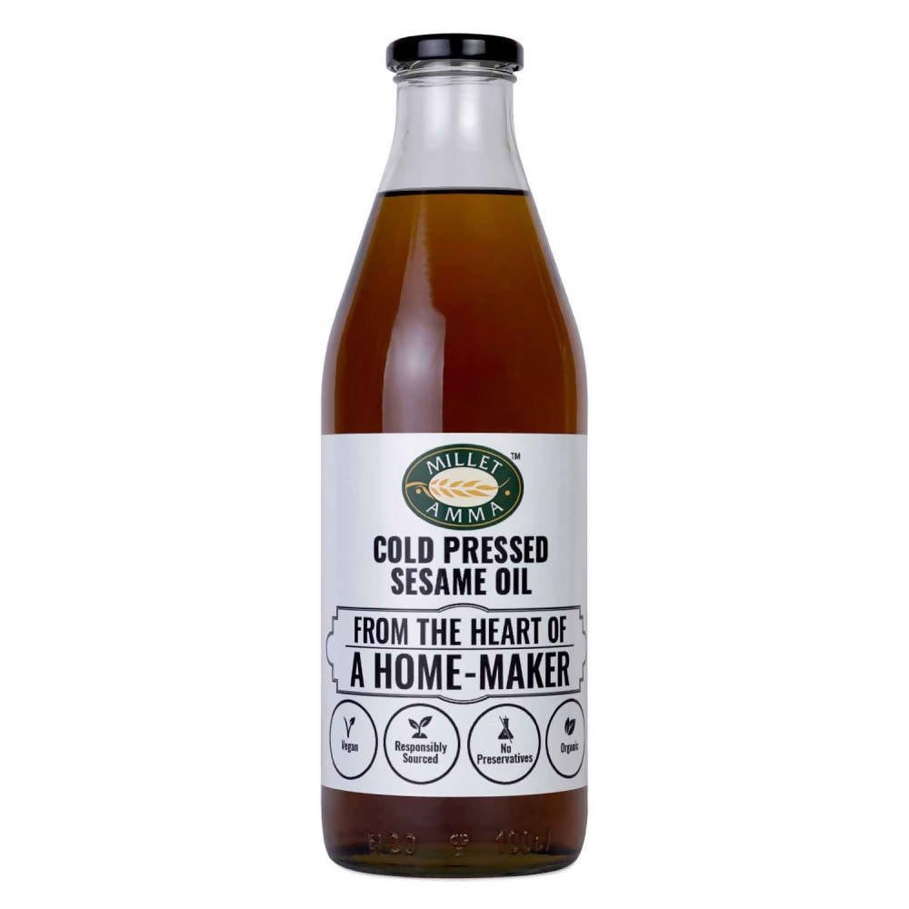 Millet Amma Organic Cold Pressed Sesame Oil - Safuron