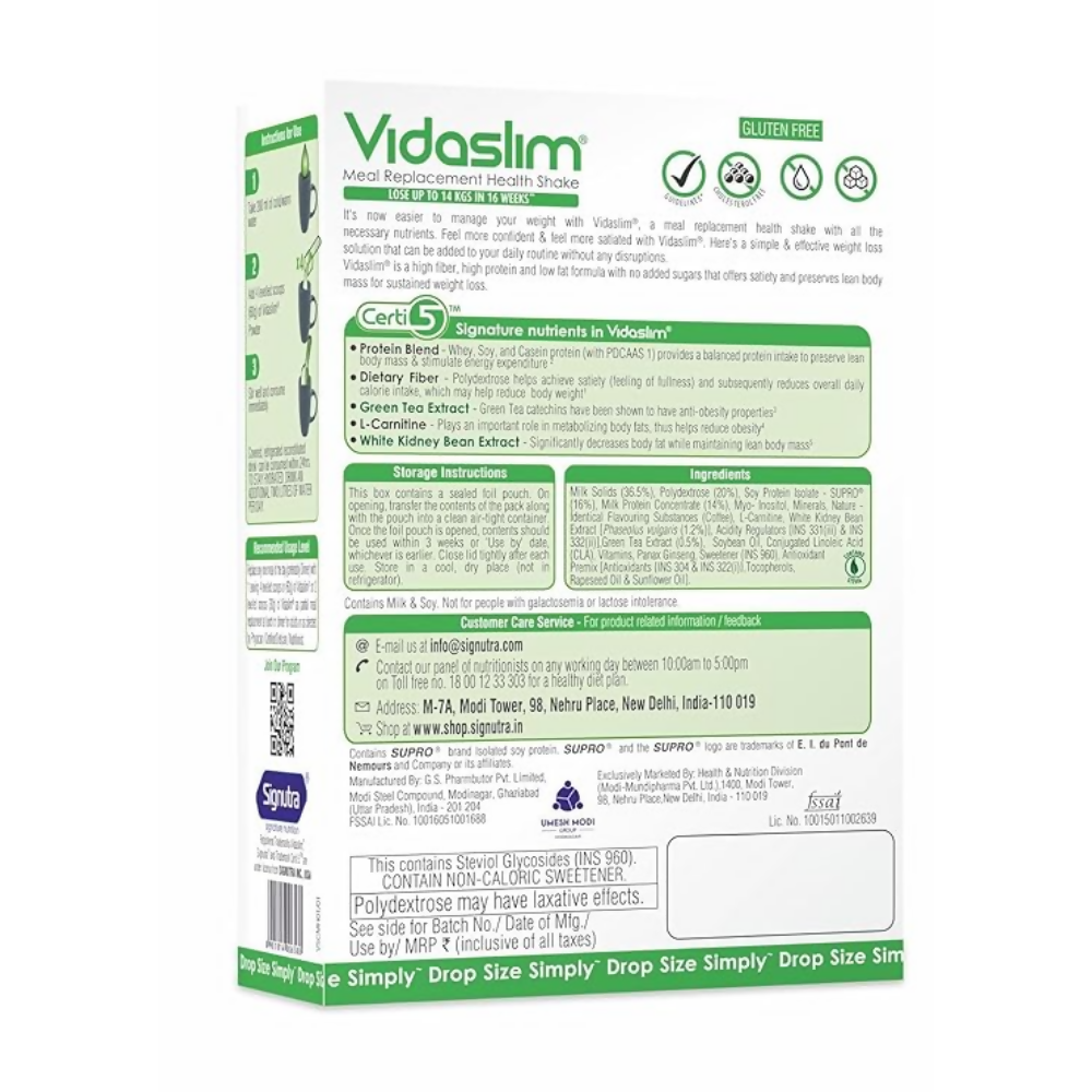 Vidaslim Caffe Latte Vidaslim
