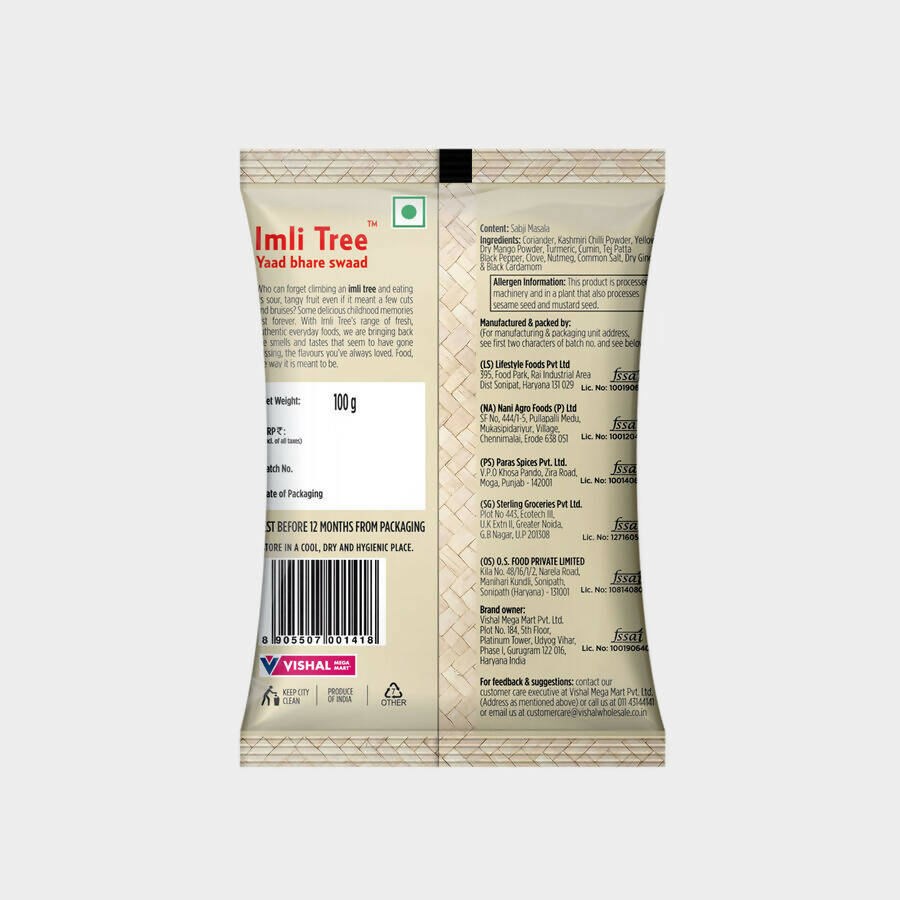 Imli Tree Sabji Masala Powder Imli Tree