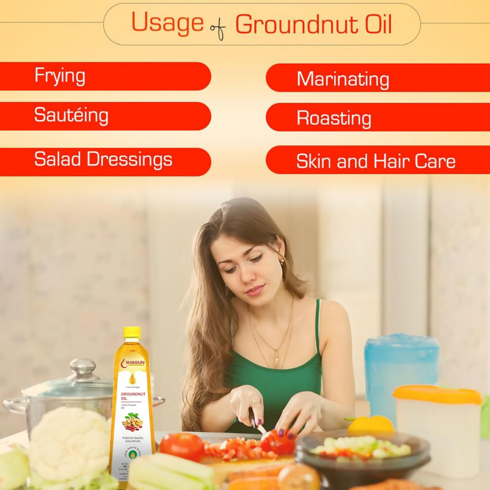 Shagun Cold Pressed Groundnut Oil Shagun