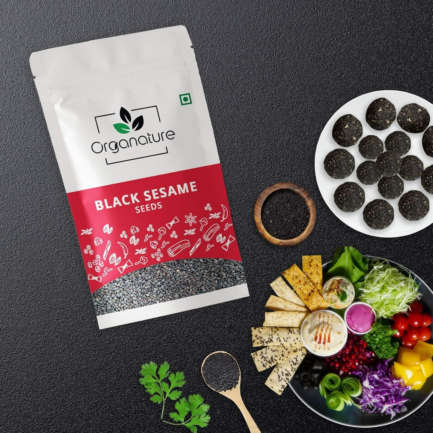 Organature Black Sesame Seeds Organature