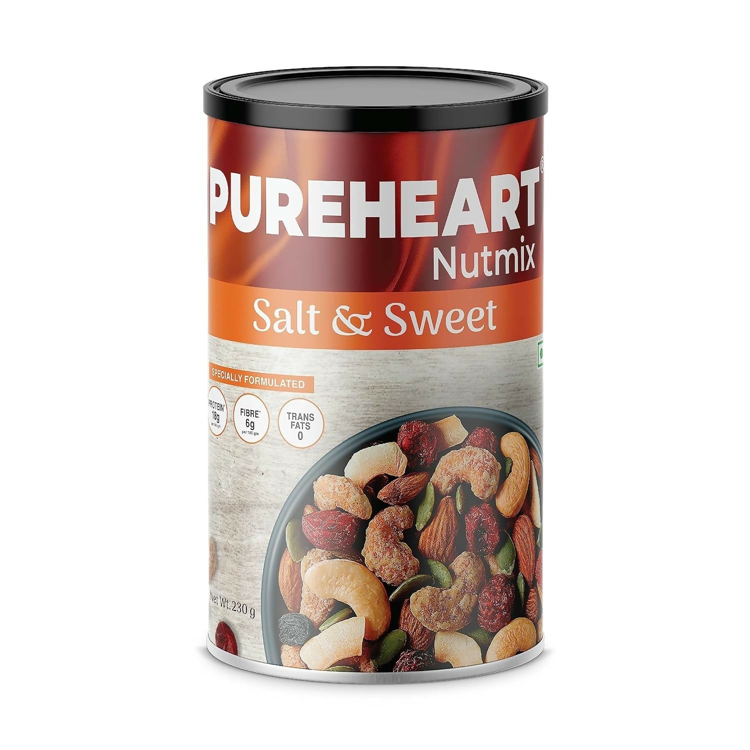 Pureheart Nutmix Salt & Sweet Dry Fruits Mix - Safuron