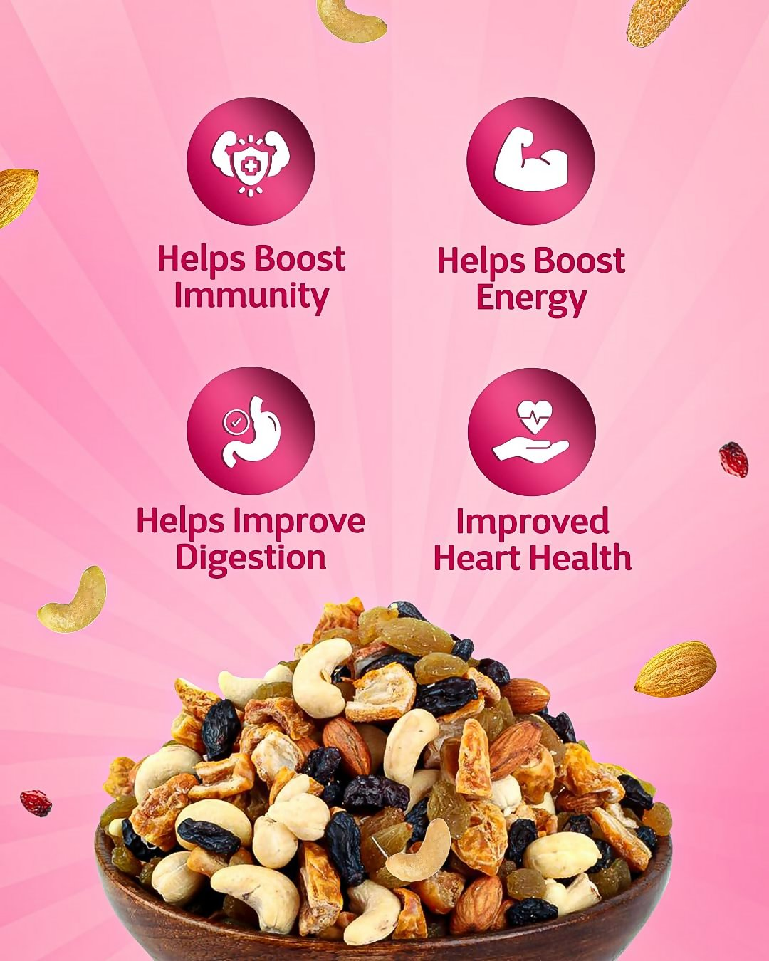 True Elements Panchmeva Dry Fruits Mix True Elements
