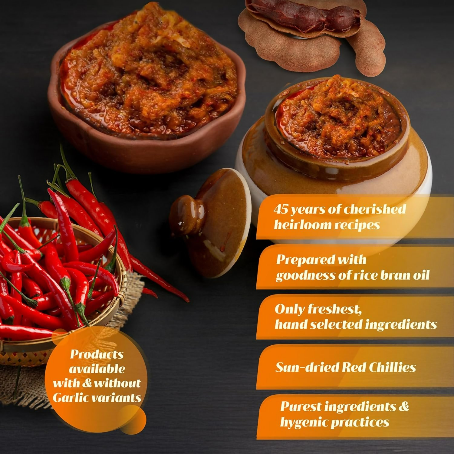 Priya Red Chilli Without Garlic Pickle Priya