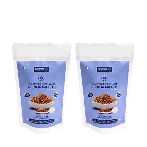 Keeros Roasted Quinoa Millets Classic Flavor Keeros