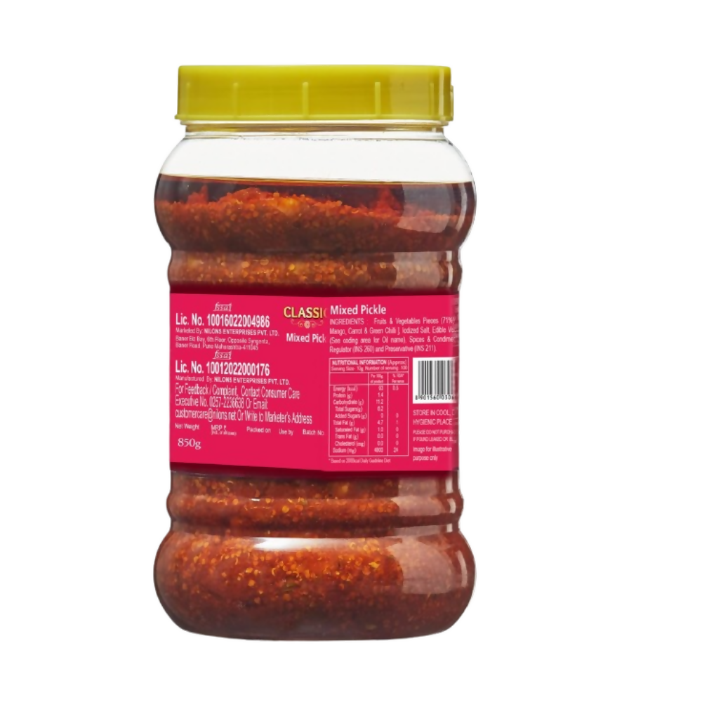 Nilon's Mixed Classic Achar/Pickle Aam ka achar Rajasthani Pickle Traditional Achar Nilon's