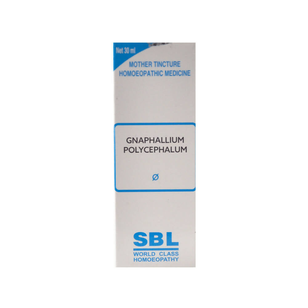 SBL Homeopathy Gnaphalium Polycephalum Mother Tincture Q - Safuron