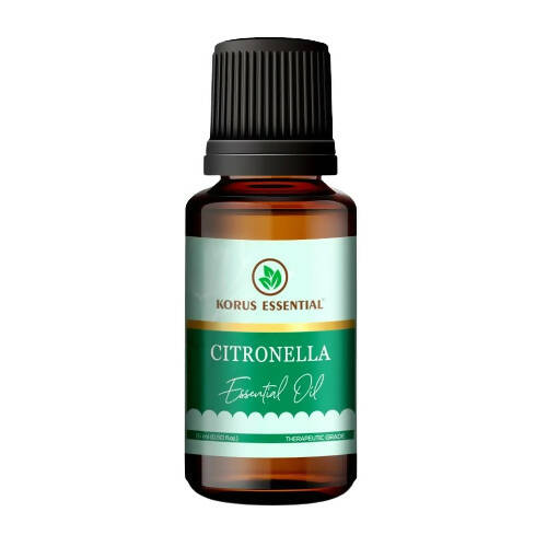 Korus Essential Citronella Essential Oil - Therapeutic Grade - Safuron