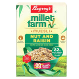 Bagrry's Millet Farm Nut & Raisin Muesli with Jowar and Ragi Bagrry's