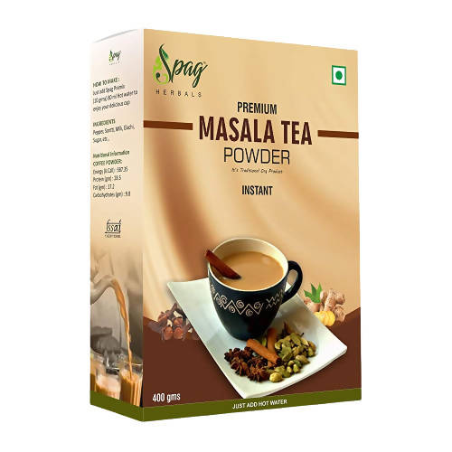 Spag Herbals Premium Instant Masala Tea Powder - Safuron
