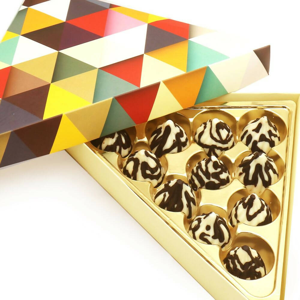 Ghasitaram Triangle Marble Chocolate Modaks - Safuron