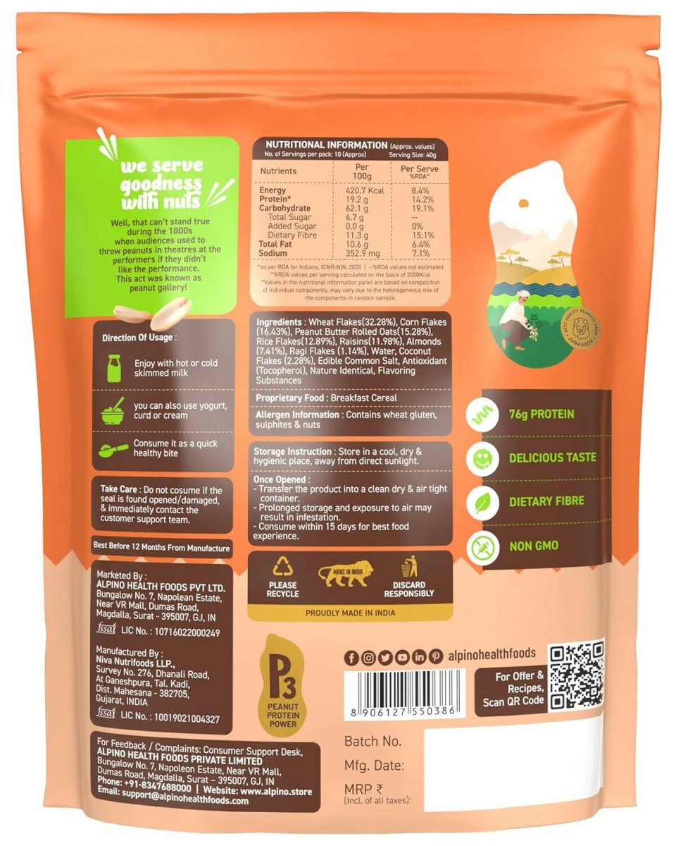 Alpino High Protein Super Muesli Nut Delight Alpino