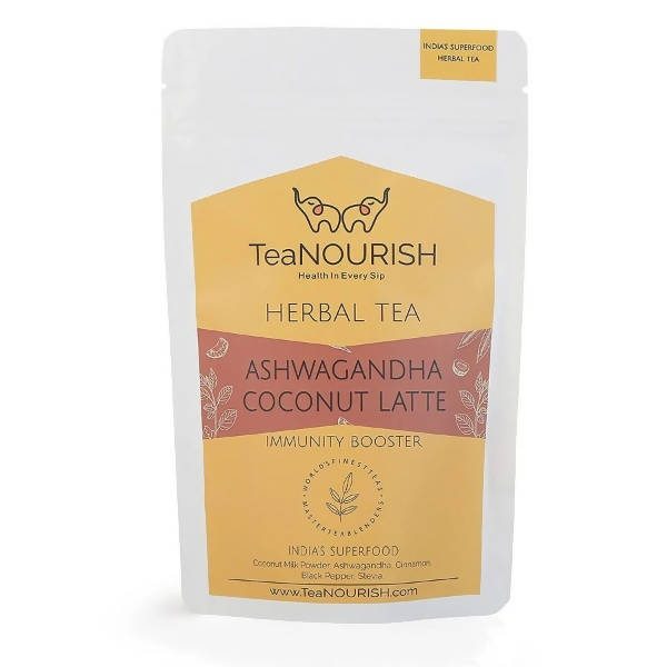 TeaNourish Ashwagandha Coconut Latte Herbal Tea - Safuron