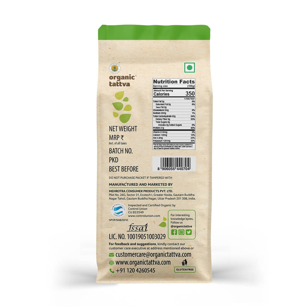 Organic Tattva Arhar (Tur) Dal Organic Tattva